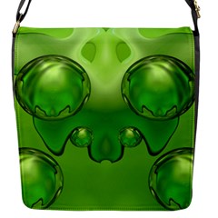 Magic Balls Flap Closure Messenger Bag (small) by Siebenhuehner