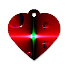 Magic Balls Dog Tag Heart (one Sided)  by Siebenhuehner