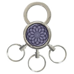 Spirograph 3-ring Key Chain by Siebenhuehner