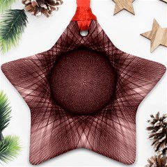 Spirograph Star Ornament (two Sides) by Siebenhuehner