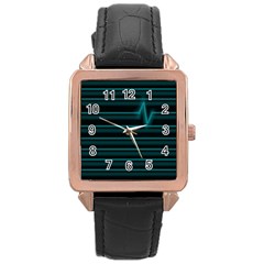 I m Alive Rose Gold Leather Watch  by PaolAllen2
