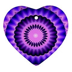 Mandala Heart Ornament by Siebenhuehner