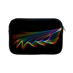  Flowing Fabric Of Rainbow Light, Abstract  Apple Ipad Mini Zippered Sleeve by DianeClancy