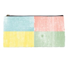 Pastel Textured Squares Pencil Case by StuffOrSomething