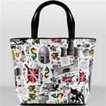 Medieval Mash Up Bucket Handbag Back