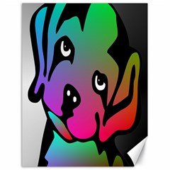 Dog Canvas 18  X 24  (unframed) by Siebenhuehner
