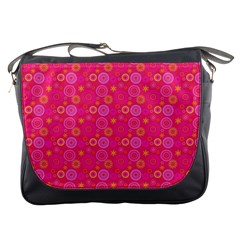 Psychedelic Kaleidoscope Messenger Bag by StuffOrSomething