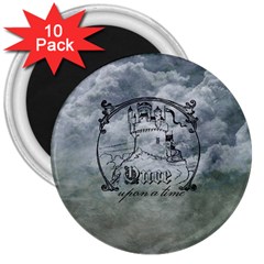 Once Upon A Time 3  Button Magnet (10 Pack) by StuffOrSomething