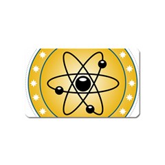 Atom Symbol Magnet (name Card) by StuffOrSomething