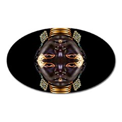 African Goddess Magnet (oval) by icarusismartdesigns