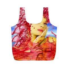 Tears Of Blood Reusable Bag (m) by icarusismartdesigns