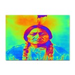 Sitting Bull A4 Sticker 10 Pack Front