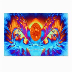Escape From The Sun Postcards 5  X 7  (10 Pack) by icarusismartdesigns