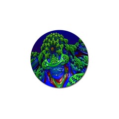 Abstract 1x Golf Ball Marker by icarusismartdesigns