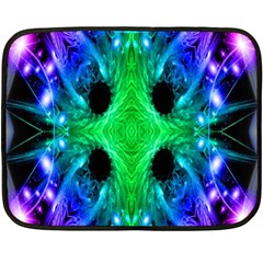 Alien Snowflake Mini Fleece Blanket (two Sided) by icarusismartdesigns