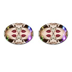 Magic Spell Cufflinks (oval) by icarusismartdesigns