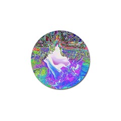 Splash1 Golf Ball Marker by icarusismartdesigns