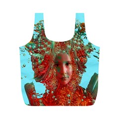 Flower Horizon Reusable Bag (m) by icarusismartdesigns