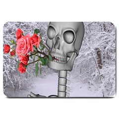 Looking Forward To Spring Large Door Mat by icarusismartdesigns