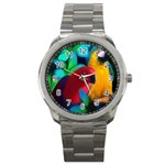 Two Friends Sport Metal Watch Front
