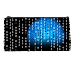 Binary Rain Pencil Case by StuffOrSomething