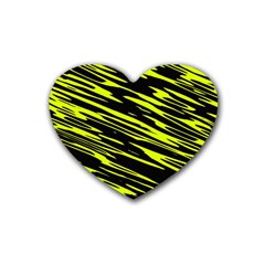Camouflage Heart Coaster (4 Pack) by LalyLauraFLM