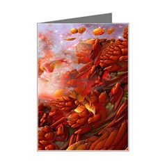 Star Dream Mini Greeting Card by icarusismartdesigns