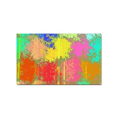 Colorful Paint Spots Sticker Rectangular (10 Pack) by LalyLauraFLM