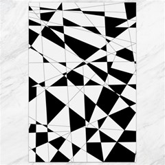 Shattered Life In Black & White Canvas 24  X 36  (unframed) by StuffOrSomething