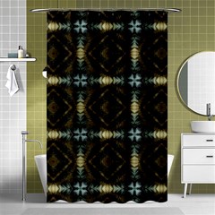 Faux Animal Print Pattern Shower Curtain 48  X 72  (small)  by GardenOfOphir