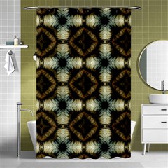 Faux Animal Print Pattern Shower Curtain 48  X 72  (small)  by GardenOfOphir