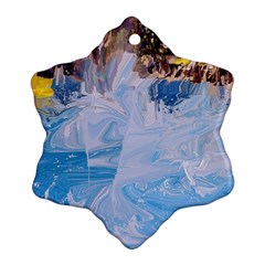 Splash 4 Ornament (snowflake)  by icarusismartdesigns