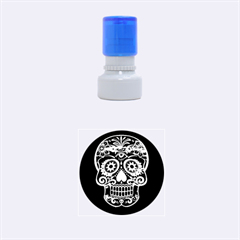 Skull Rubber Round Stamps (small) by ImpressiveMoments