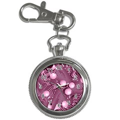 Doodle Fun Pink Key Chain Watches by ImpressiveMoments