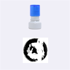 Beautiful Horse With Water Splash  Rubber Round Stamps (small) by FantasyWorld7