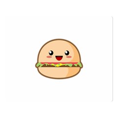 Kawaii Burger Double Sided Flano Blanket (large)  by KawaiiKawaii