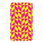 Pink and yellow shapes pattern Memory Card Reader (Rectangular) Front