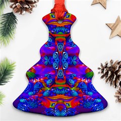 Abstract 4 Ornament (christmas Tree) by icarusismartdesigns