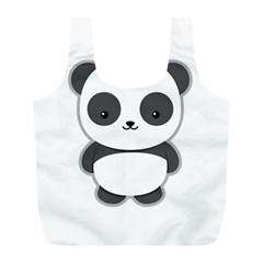 Kawaii Panda Full Print Recycle Bags (l)  by KawaiiKawaii