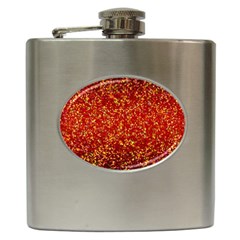 Glitter 3 Hip Flask (6 Oz) by MedusArt