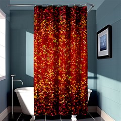Glitter 3 Shower Curtain 36  X 72  (stall)  by MedusArt