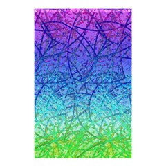 Grunge Art Abstract G57 Shower Curtain 48  X 72  (small)  by MedusArt