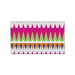 Chevron Pattern Sticker Rectangular (10 Pack) by LalyLauraFLM