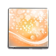 Wonderful Christmas Design With Sparkles And Christmas Balls Memory Card Reader (square) by FantasyWorld7