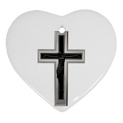 Christian Cross Ornament (heart) by igorsin
