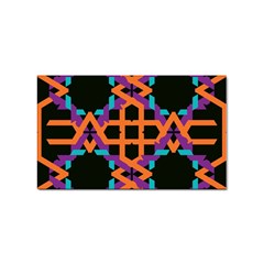 Juxtaposed Shapes Sticker Rectangular (10 Pack) by LalyLauraFLM