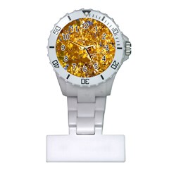 Yellow Leaves Nurses Watches by trendistuff