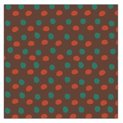 Distorted Polka Dots Pattern Satin Scarf by LalyLauraFLM