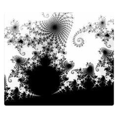 Fractal Double Sided Flano Blanket (small)  by trendistuff