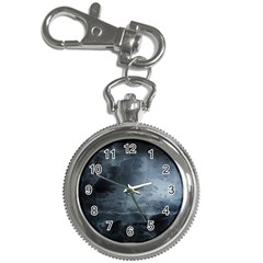 Black Splatter Key Chain Watches by trendistuff